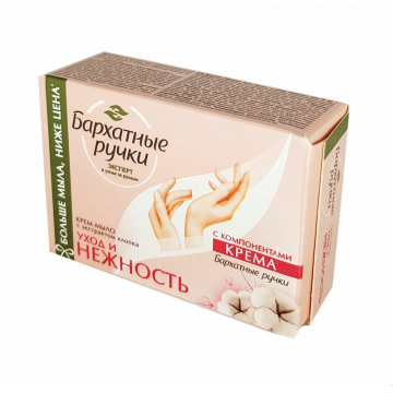 Мыло Бархатные ручки Нежность 90г