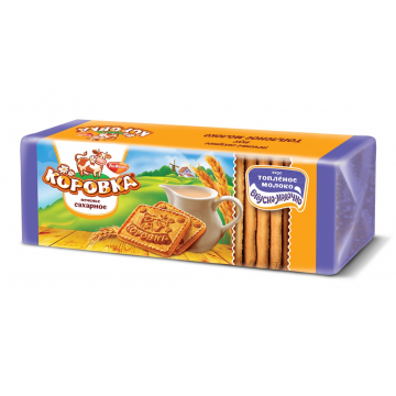Печенье КОРОВКА вкус топленое молоко 375г